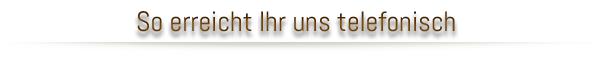 Telefonische Erreichbarkeit